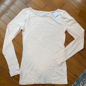 Baby pink J crew Artist T